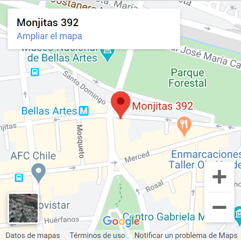 Mapa CCS