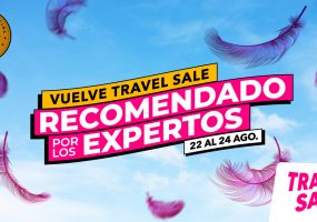 SEGUNDO TRAVEL SALE DEL 2022: DEL 22 AL 24 DE AGOSTO