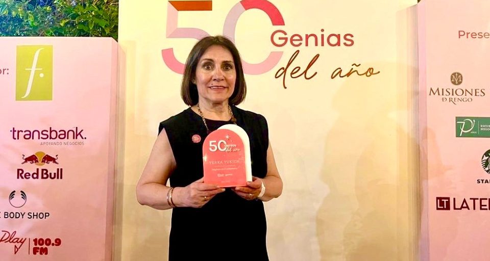 Directora ejecutiva de e-commerce de la CCS recibió reconocimiento “50 Genias del Año”
