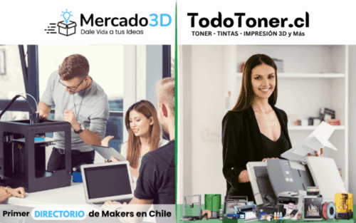 TodoToner lanza el primer directorio chileno especializado en impresión 3D: Mercado3D.cl