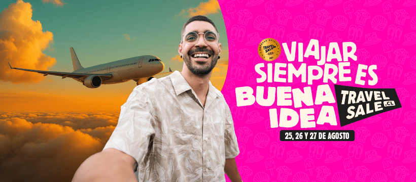 Travel Sale agosto 2025: descuentos de hasta un 55% en turismo